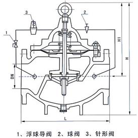 200X減壓閥結(jié)構(gòu)圖